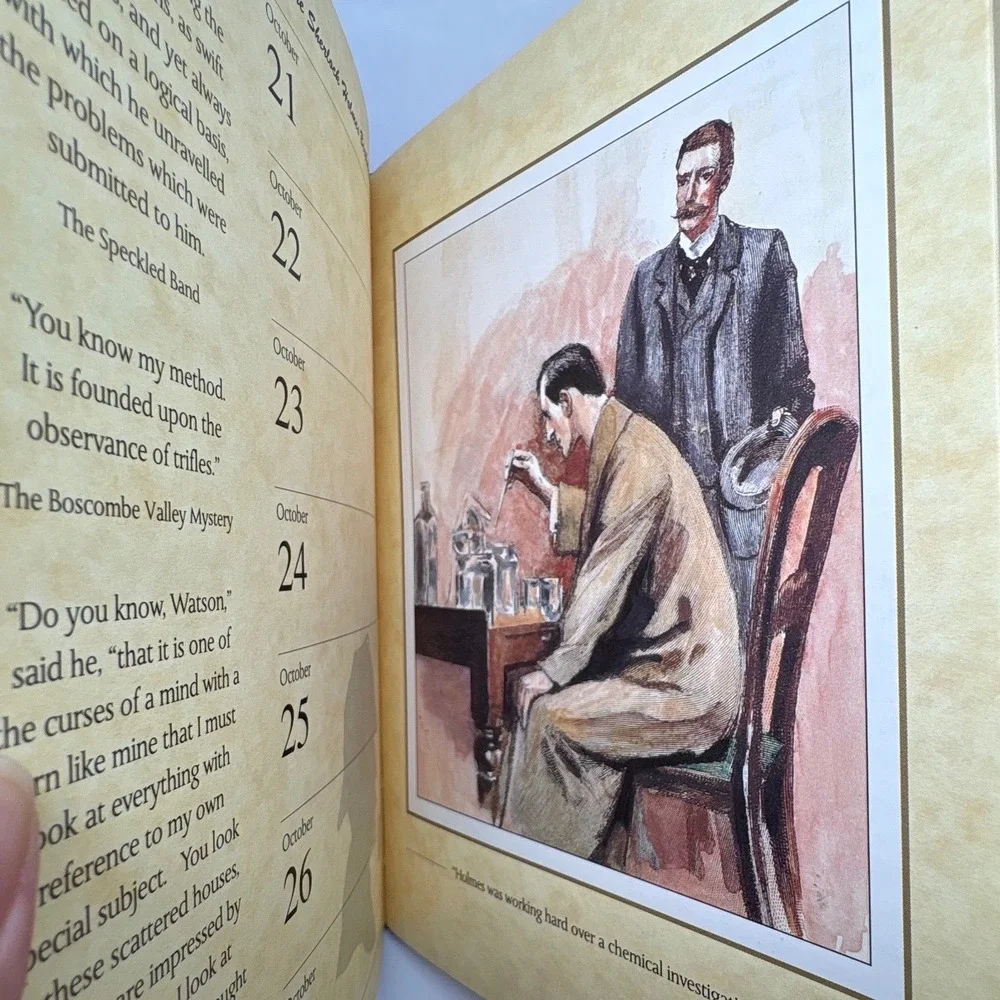 The Sherlock Holmes Birthday Book 1993 Robert Frederick Hardcover Illustrated